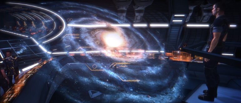 Mass-Effect-Milky-Way-Map