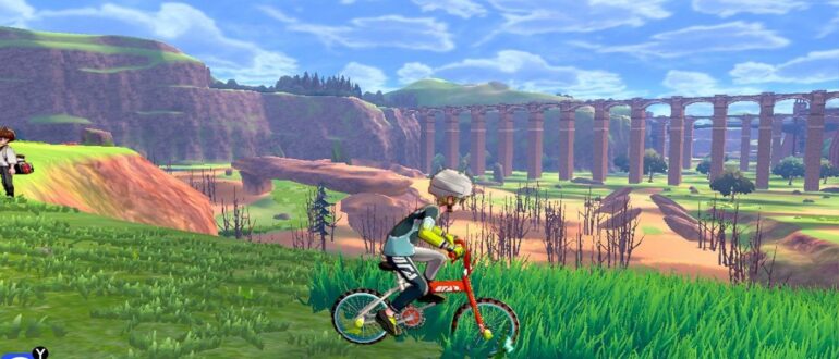 Pokemon-Sword-Shield-Wild-Area-Bike