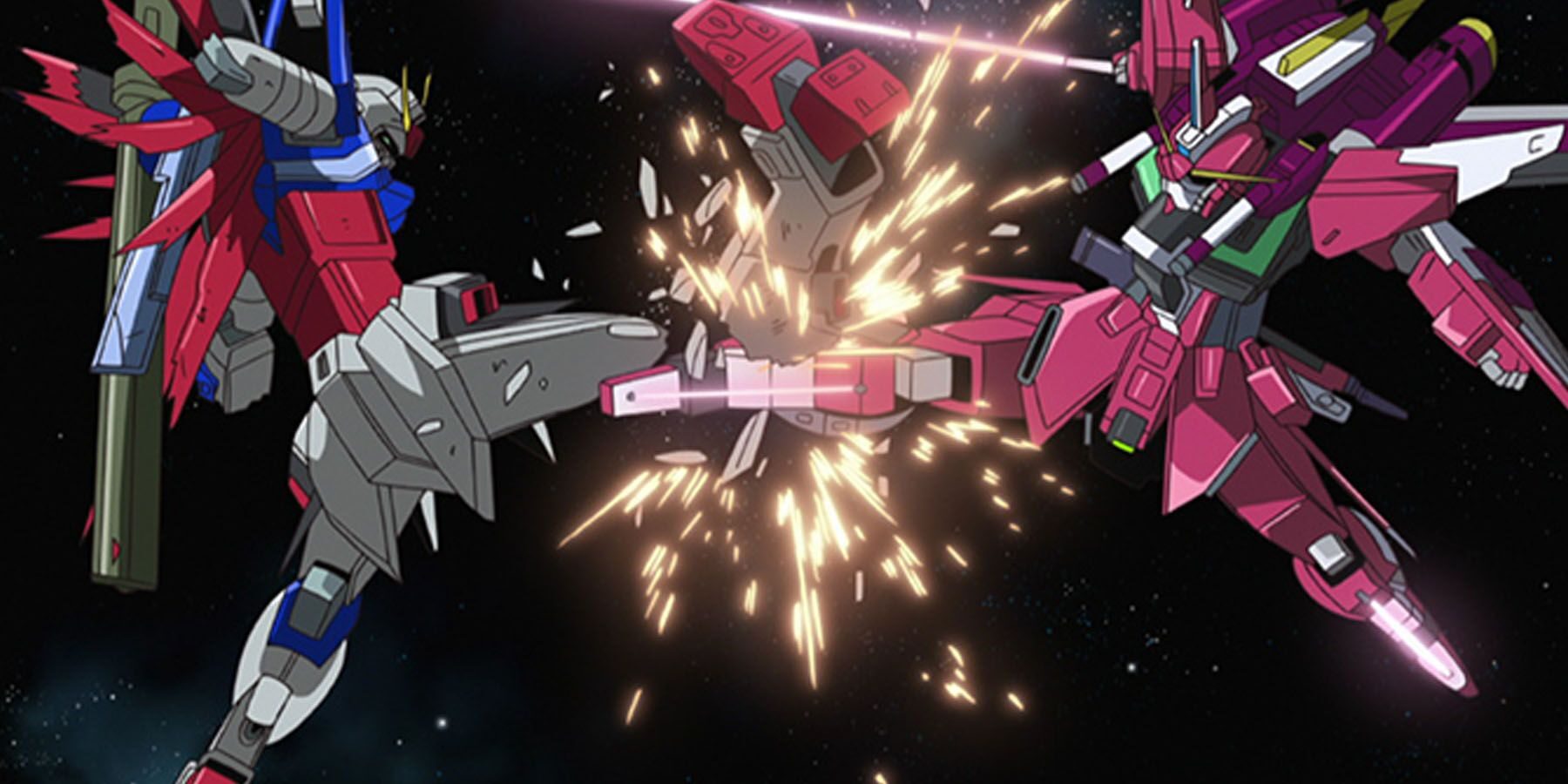 freedom-gundam-of-the-earth-alliance-and-justice-of-the-zaft-in-combat-4117598