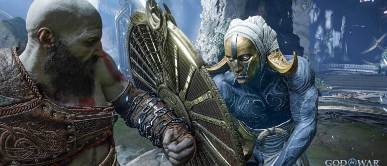 god-of-war-ragnarok-kratos-defending