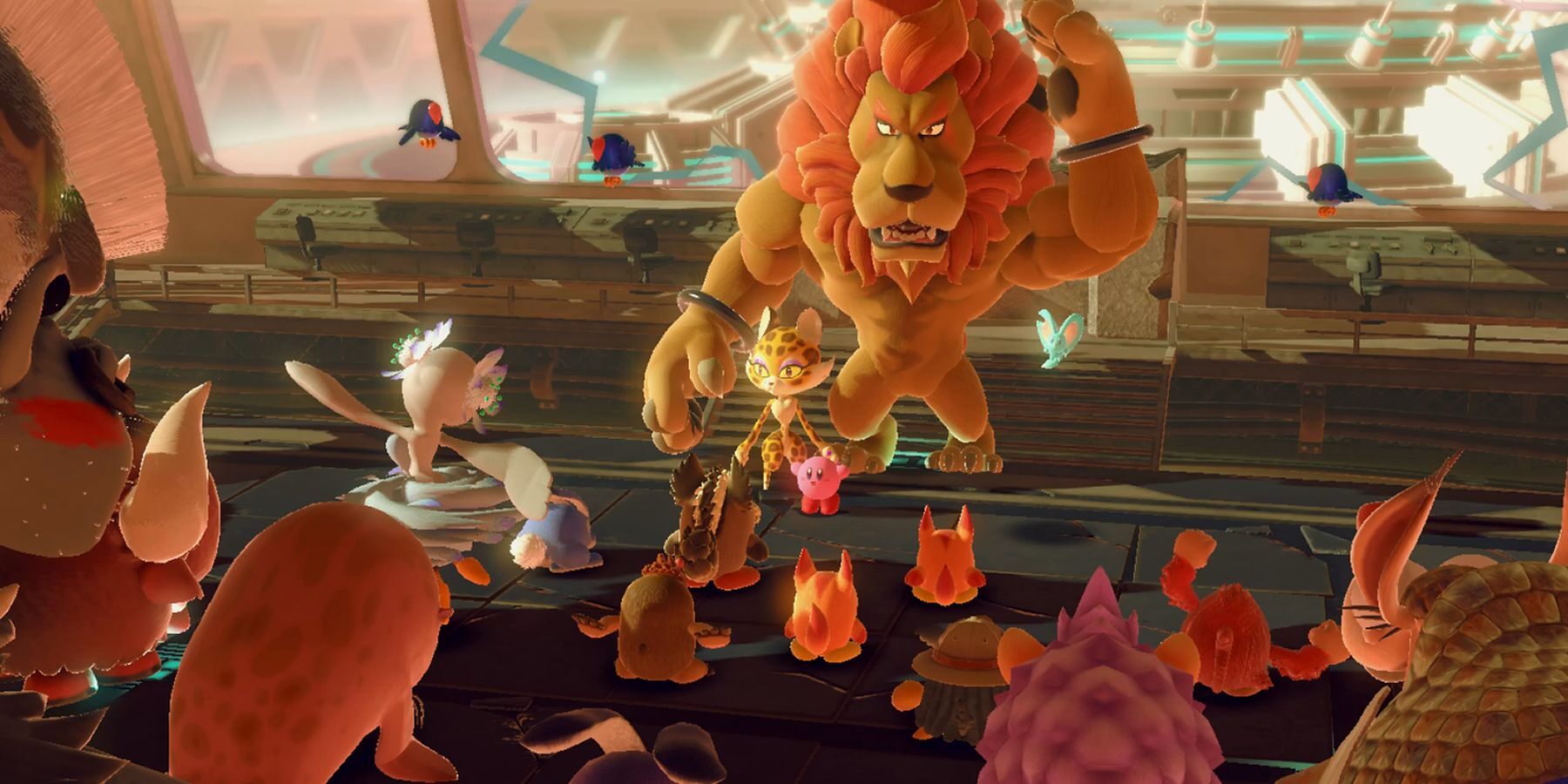 kirby-forgotten-land-beast-pack-saved-leon-cutscene-3855149